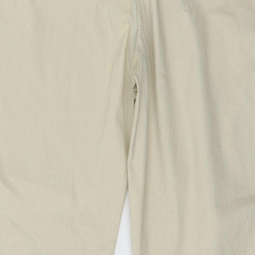 Fairfield Womens Beige  Denim Trousers  Size 12 L29 in