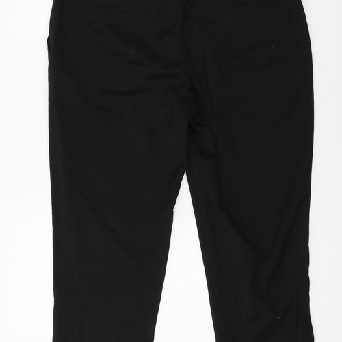 H&M Womens Black   Trousers  Size 14 L22 in