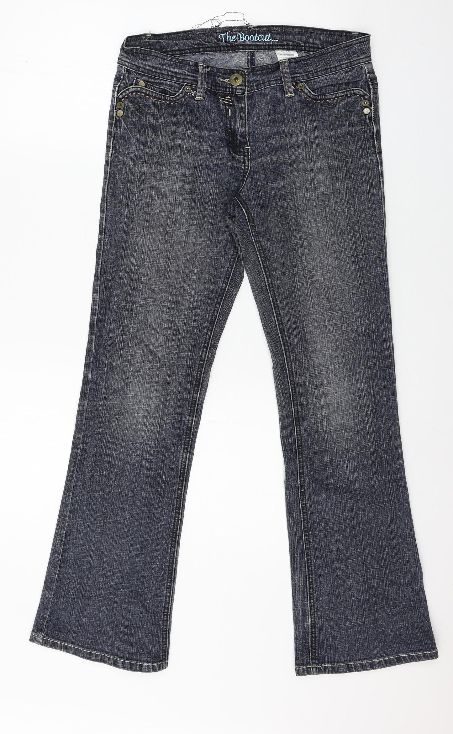 NEXT Womens Blue  Denim Bootcut Jeans Size 30 in L28 in
