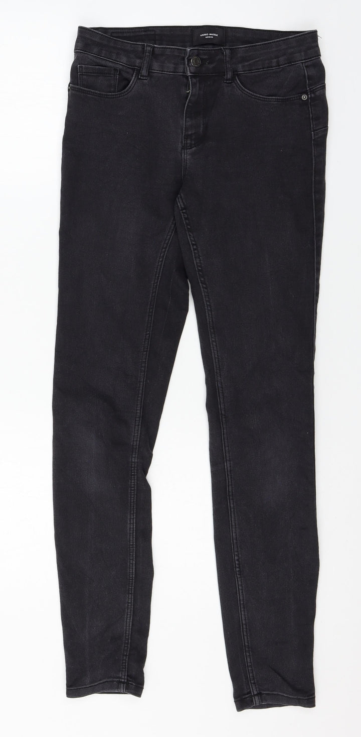 VERO MODA Womens Grey  Denim Skinny Jeans Size XS L29 in