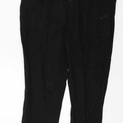 Just Fab Womens Black   Trousers  Size 30 in L25 in