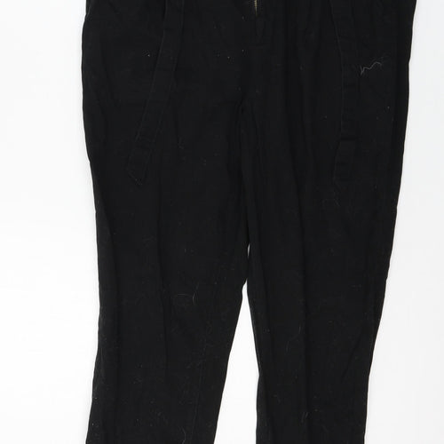 Just Fab Womens Black   Trousers  Size 30 in L25 in