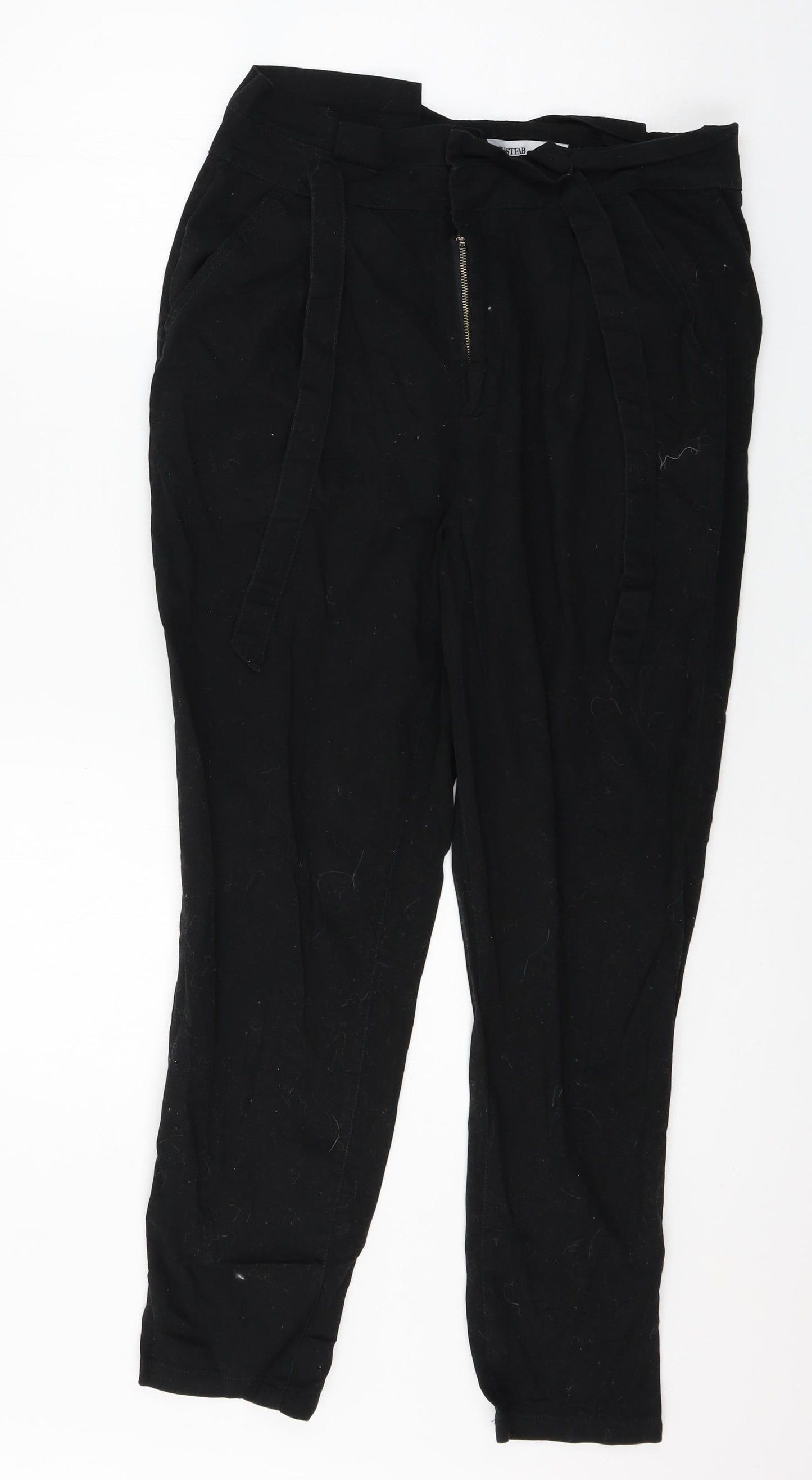 Just Fab Womens Black   Trousers  Size 30 in L25 in