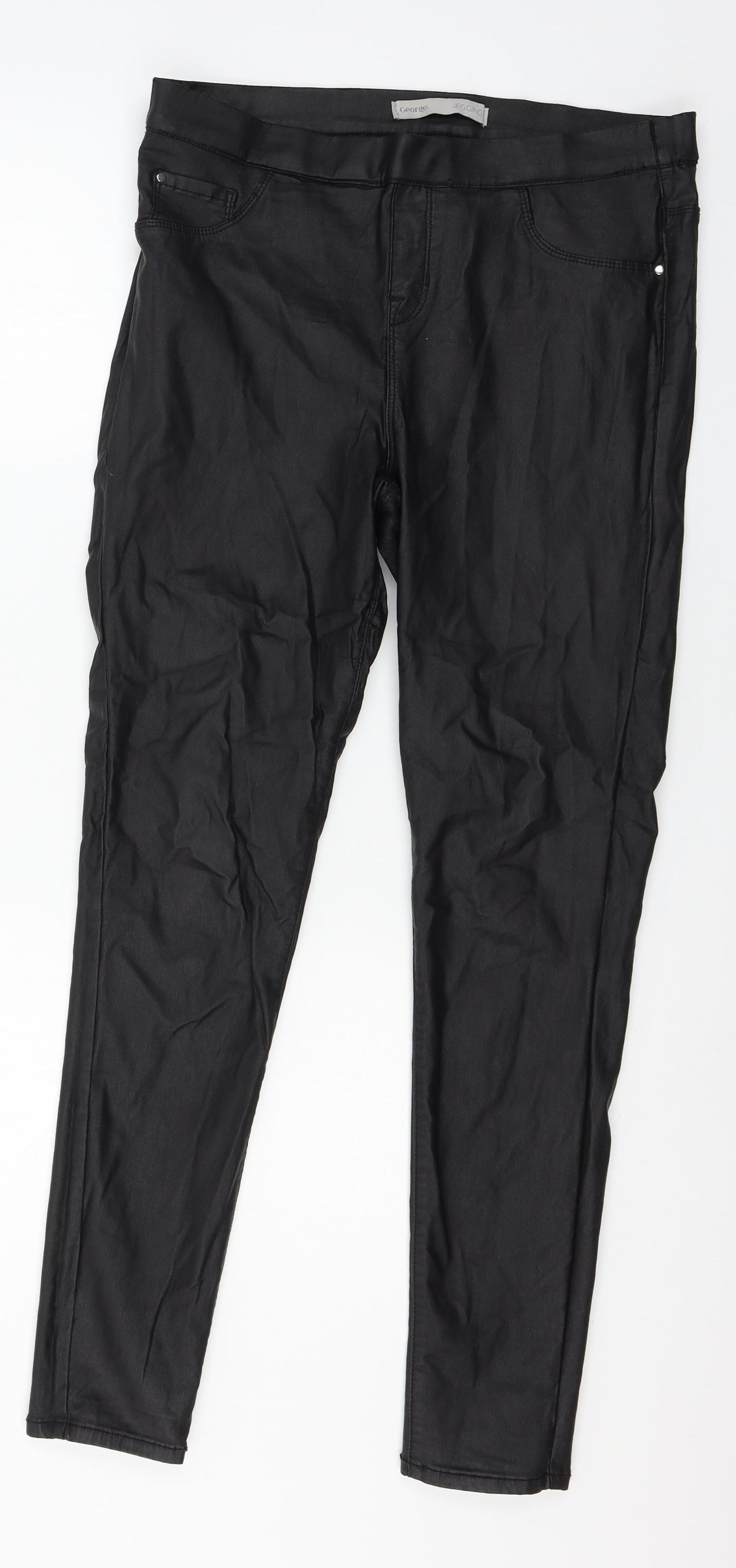 George Womens Black   Jegging Jeans Size 14 L28 in