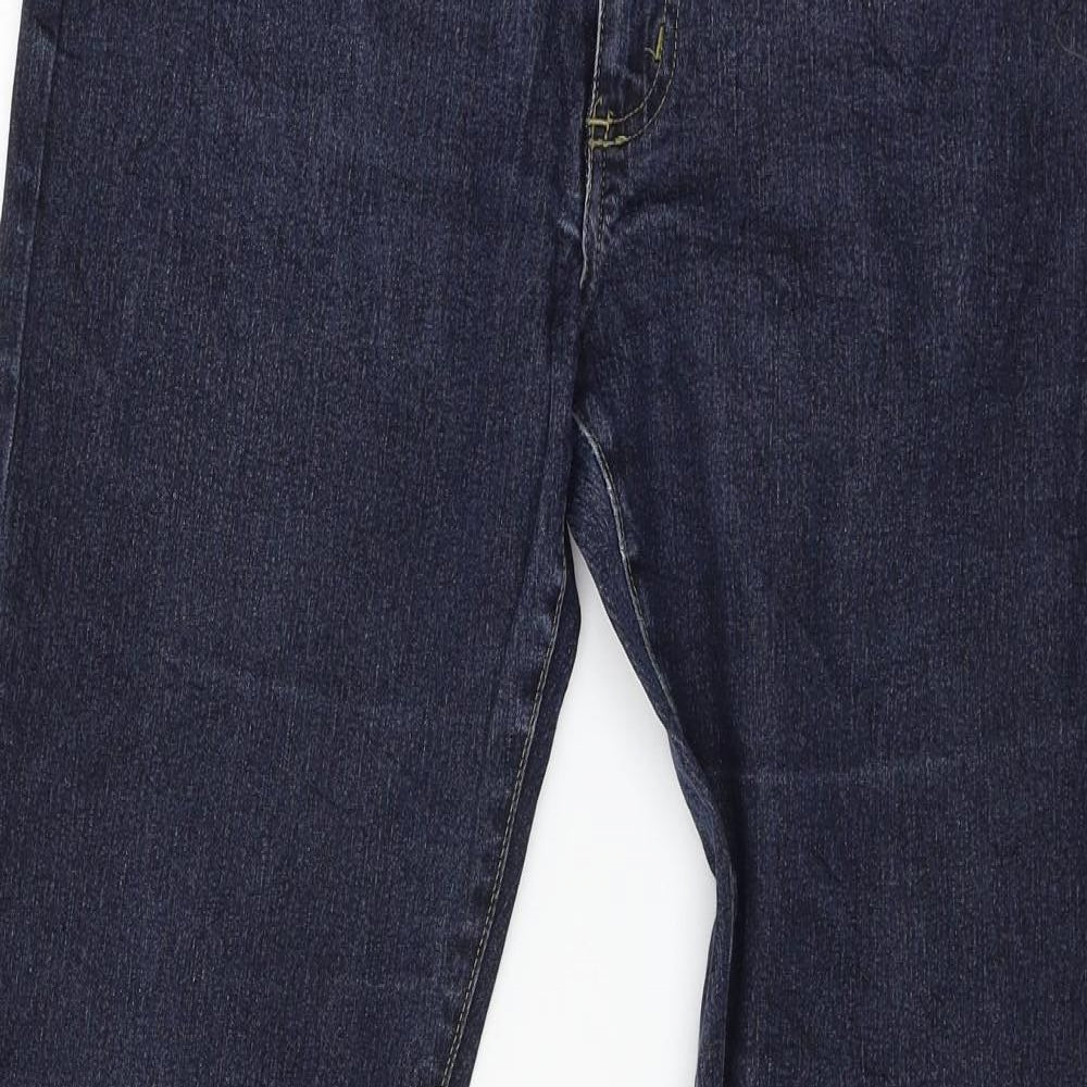 STACCATO Womens Blue  Denim Straight Jeans Size 14 L31 in