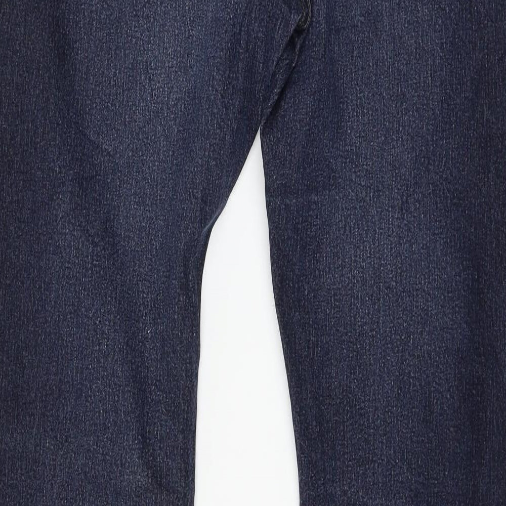 STACCATO Womens Blue  Denim Straight Jeans Size 14 L31 in