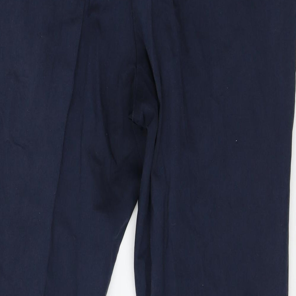 Per Una Womens Blue   Trousers  Size 18 L26 in