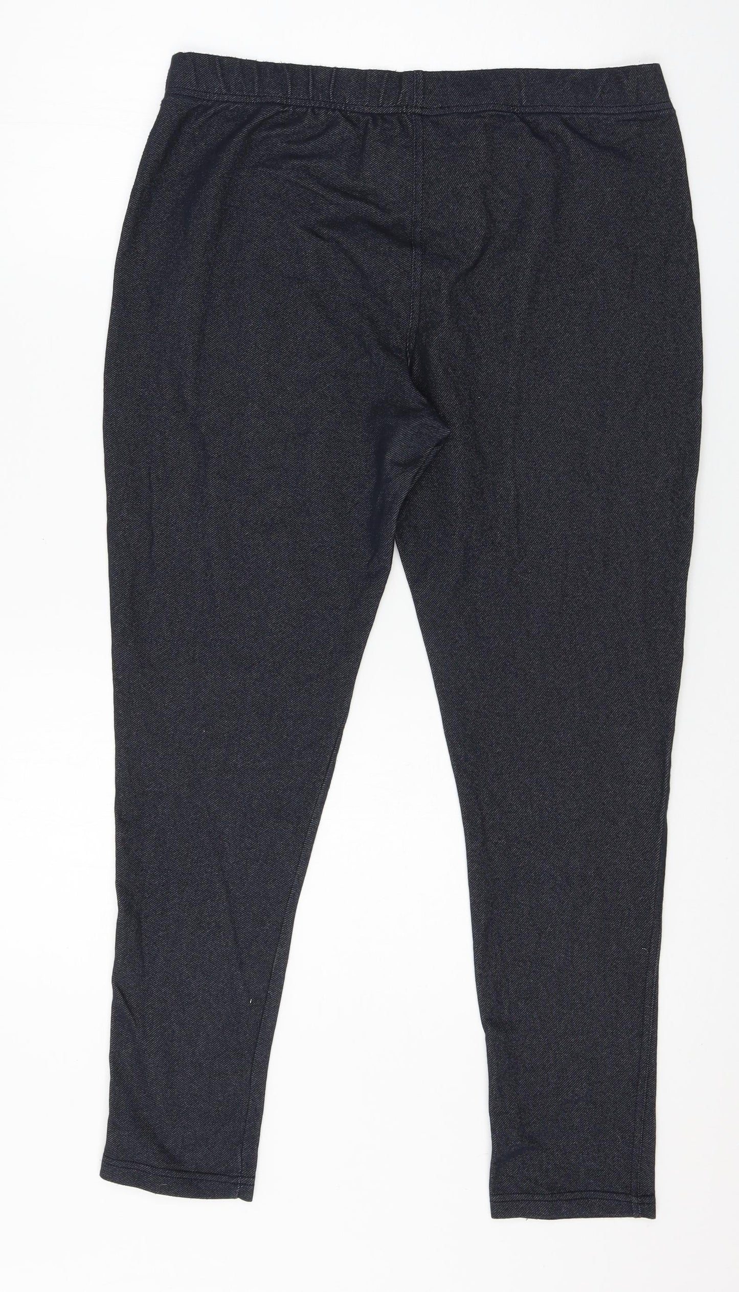 Papaya Womens Blue  Jersey Jegging Jeans Size 16 L26 in