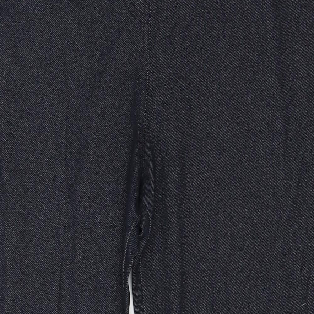 Papaya Womens Blue  Jersey Jegging Jeans Size 16 L26 in