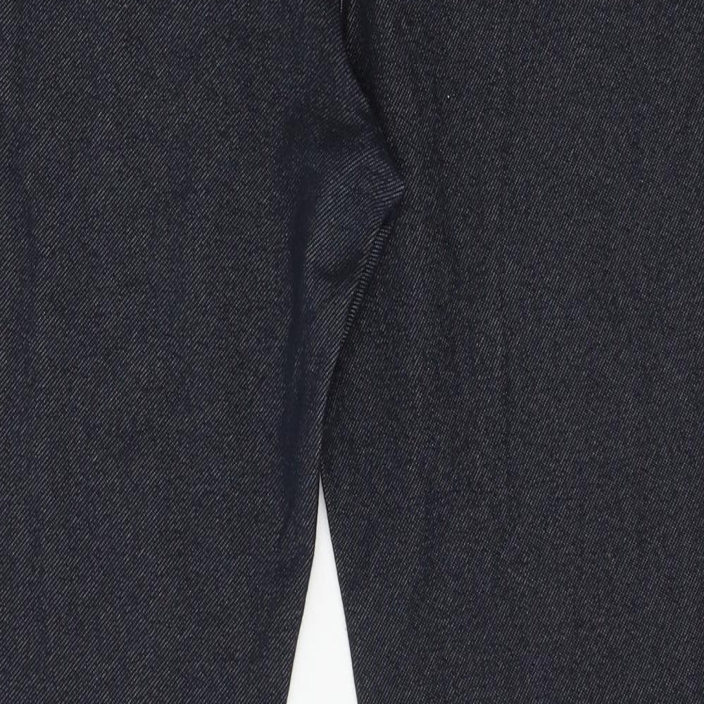 Papaya Womens Blue  Jersey Jegging Jeans Size 16 L26 in