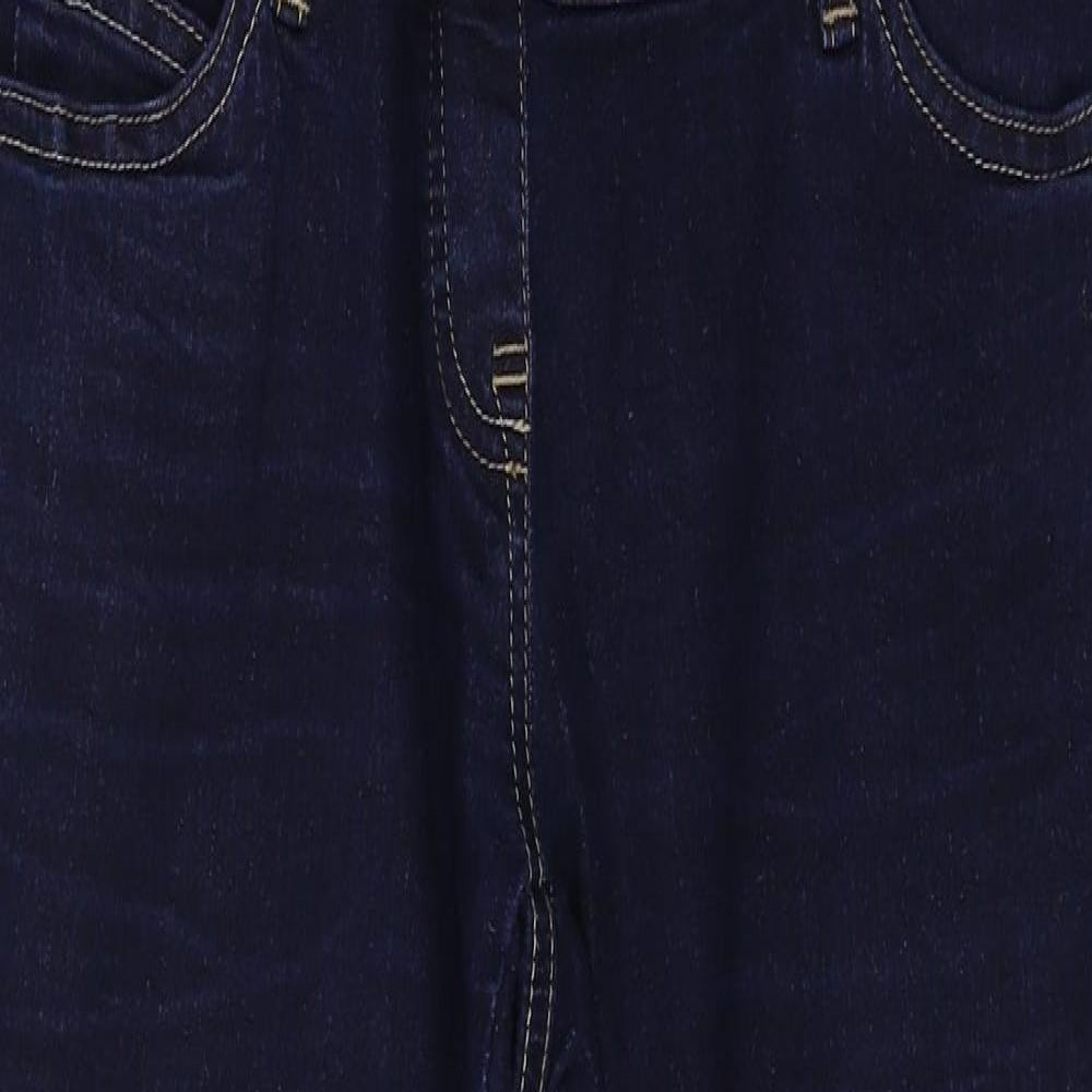 NEXT Womens Blue  Denim Skinny Jeans Size 12 L29 in