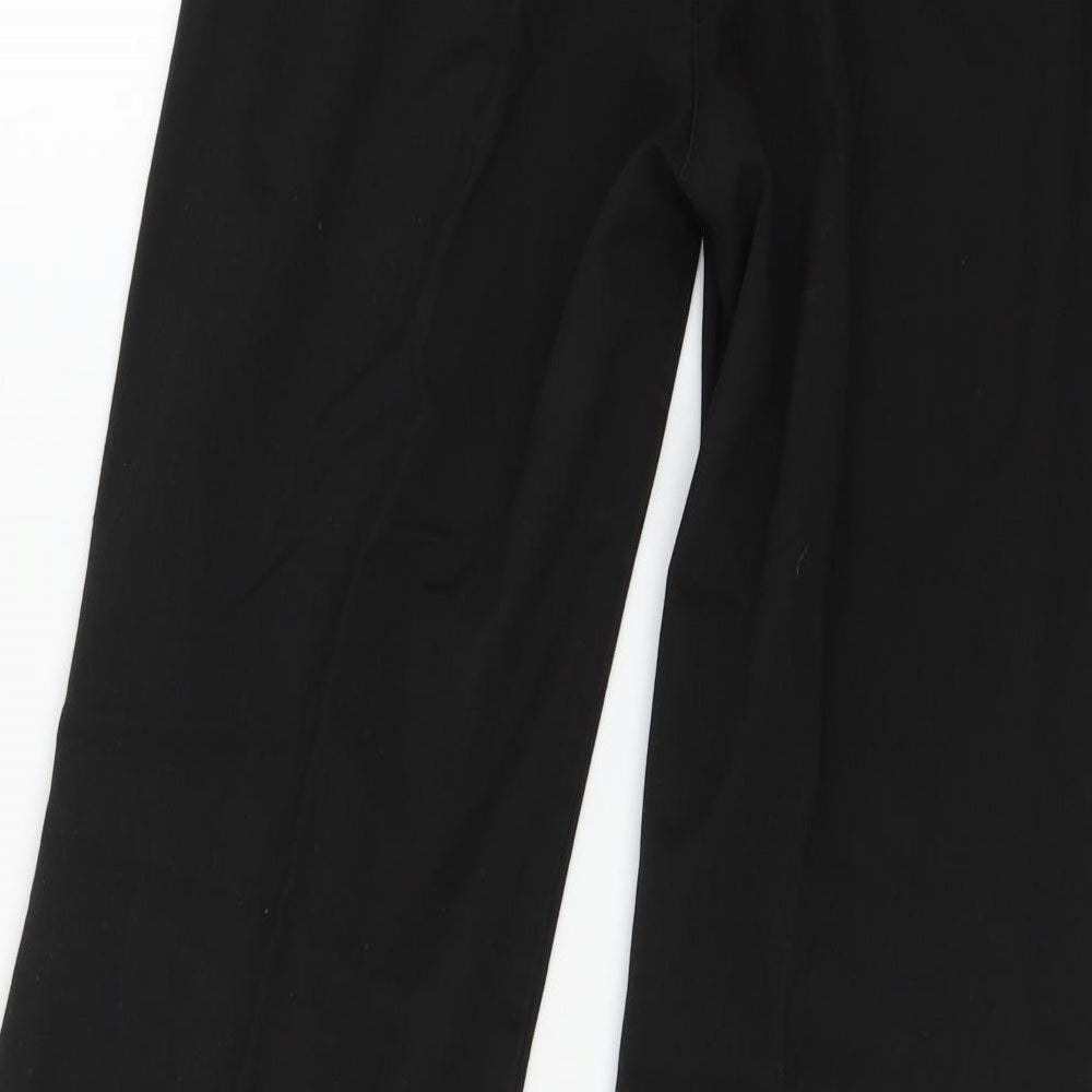 NEXT Womens Black   Trousers  Size 12 L30 in