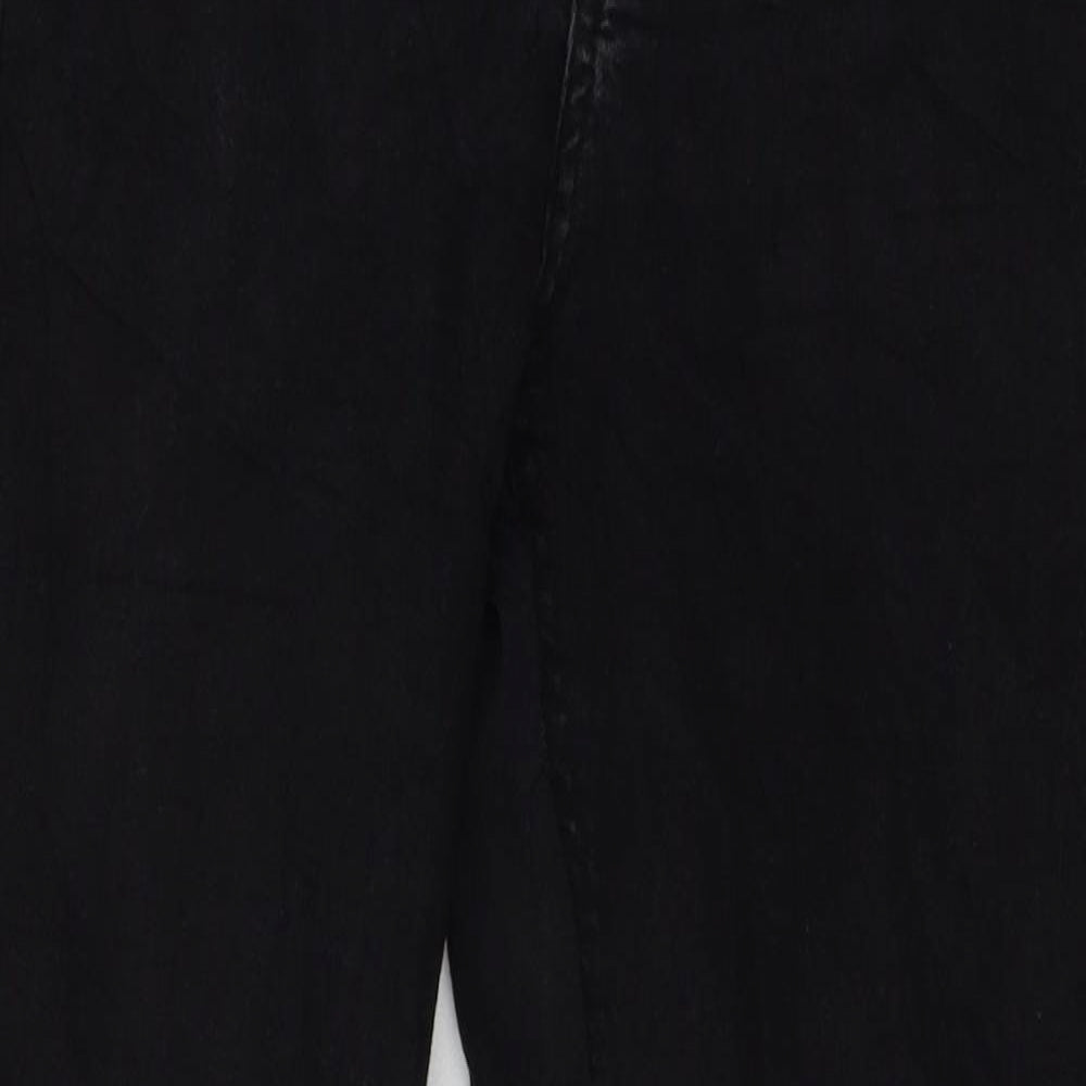 Gina Tricot Womens Black  Denim Skinny Jeans Size L L27 in