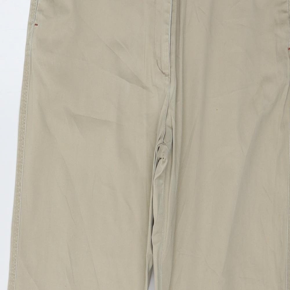 Cecila Classics Womens Beige   Trousers  Size 12 L20 in