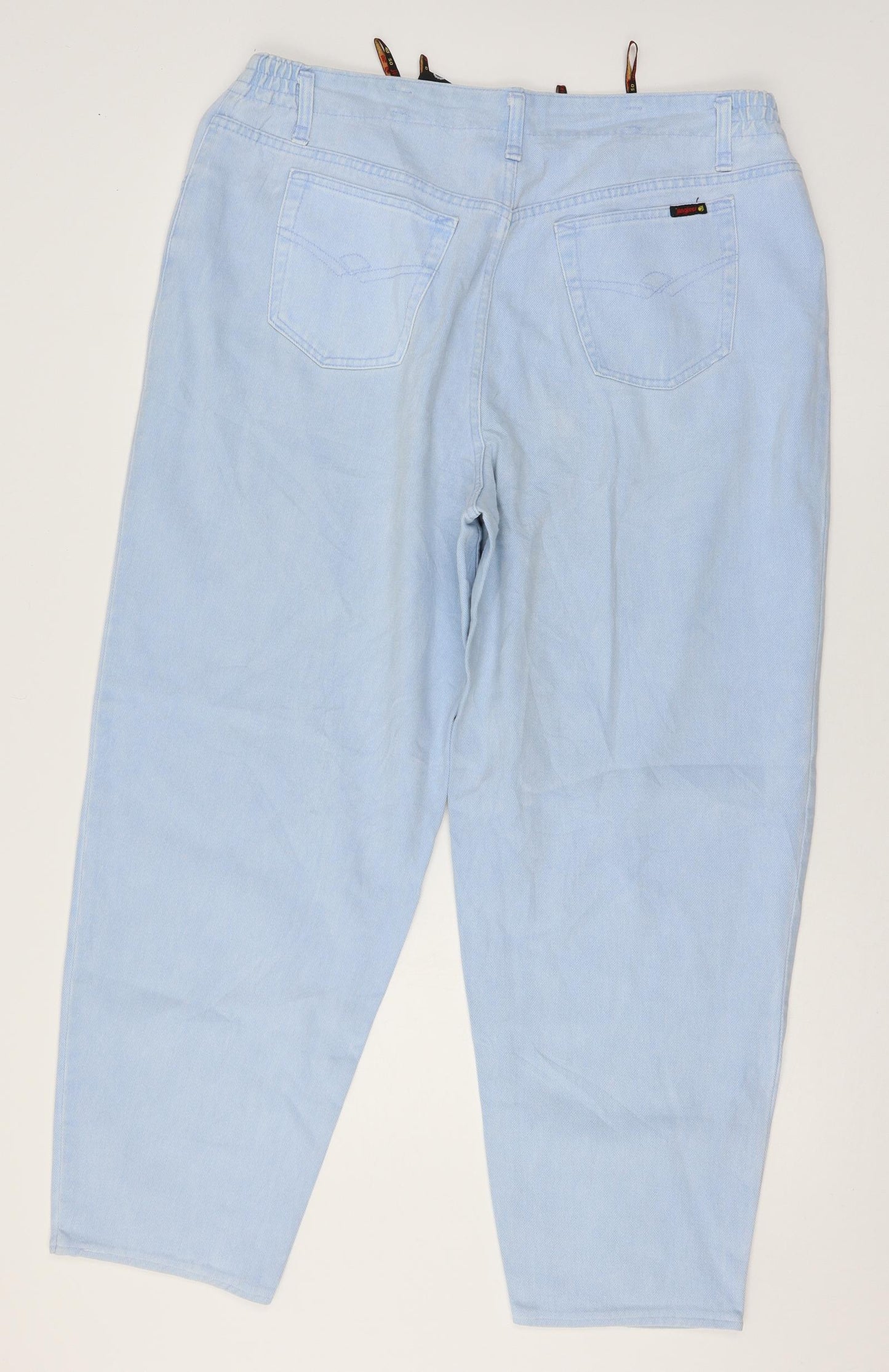 Jinglers Womens Blue  Denim Mom Jeans Size 24 L28 in