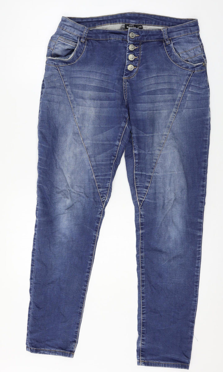 Kappahl Womens Blue Denim Skinny Jeans Size 12 L29 in