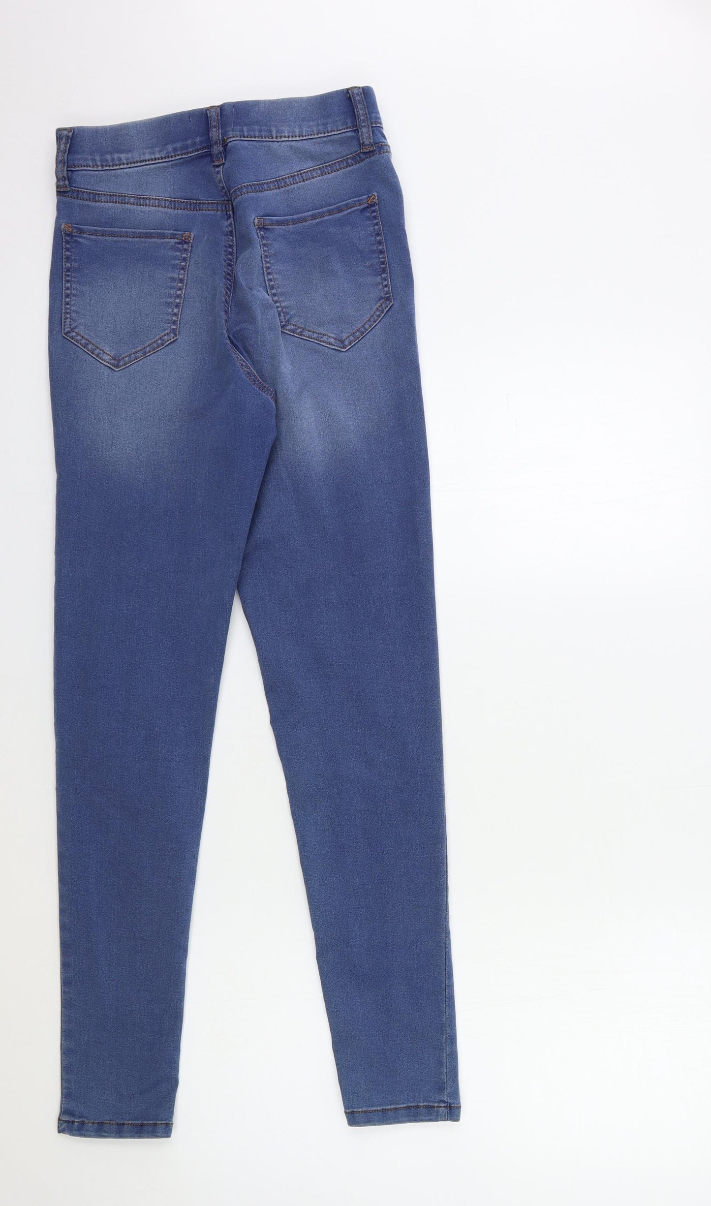 F&F Womens Blue  Denim Jegging Jeans Size 10 L29 in
