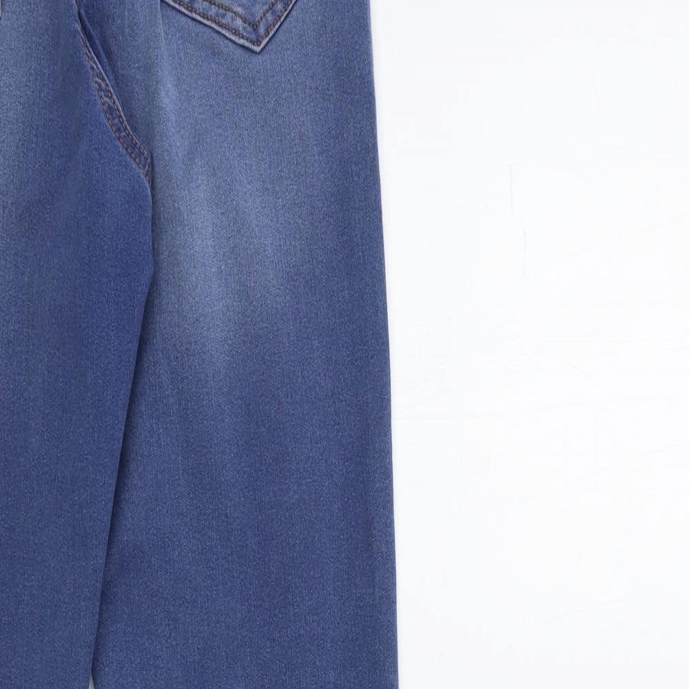 F&F Womens Blue  Denim Jegging Jeans Size 10 L29 in