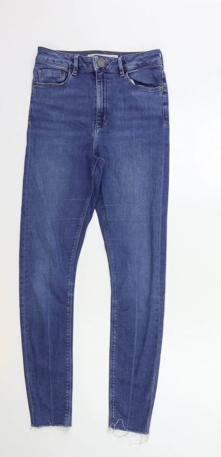 ASOS Womens Blue Denim Skinny Jeans Size 28 in L32 in