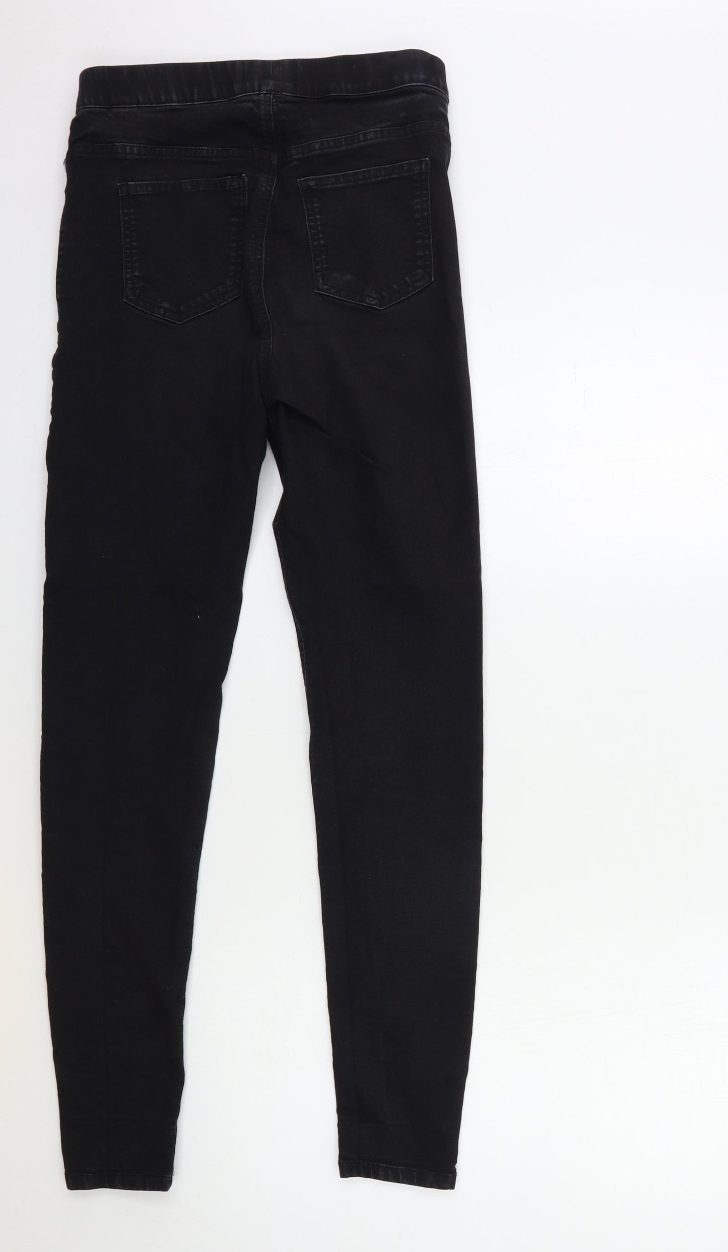Marks and Spencer Womens Black  Denim Jegging Jeans Size 10 L30 in