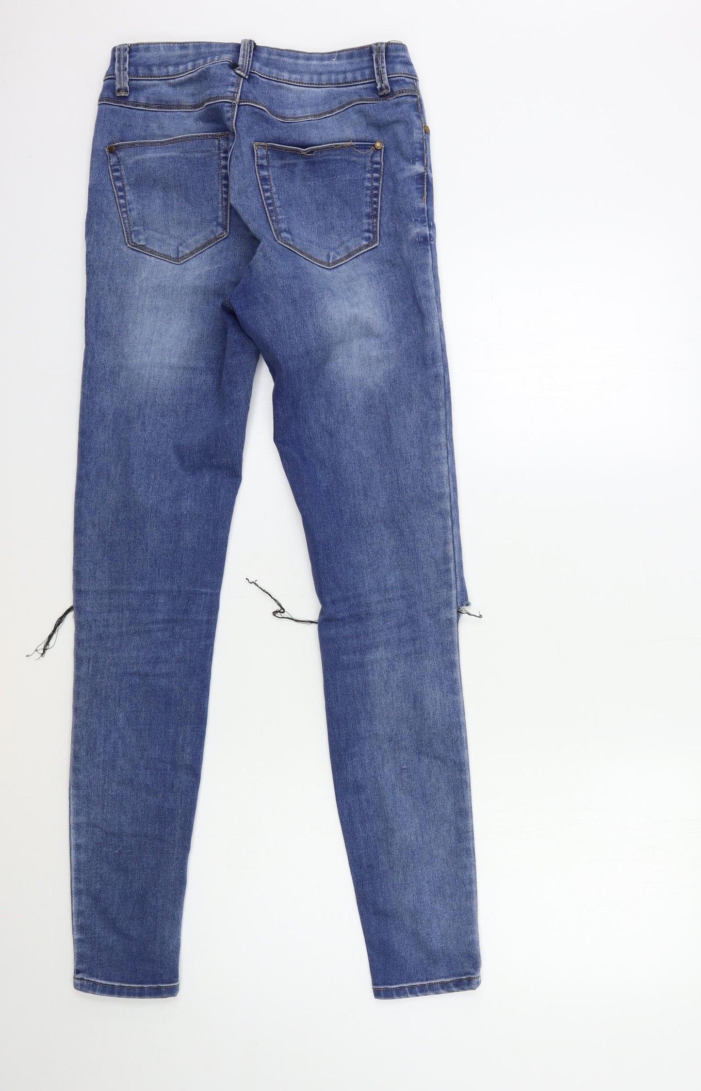 New Look Womens Blue  Denim Skinny Jeans Size 10 L30 in