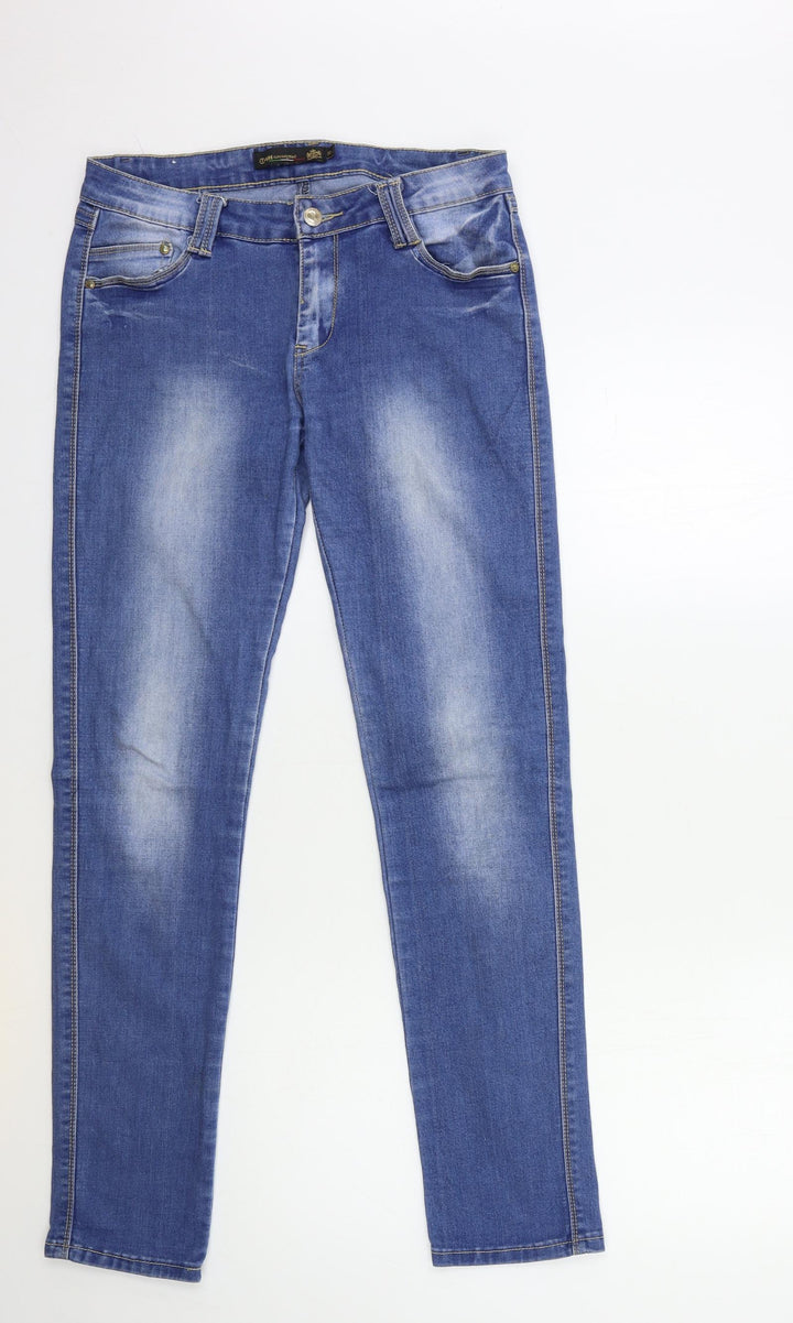 yhh classics Womens Blue Denim Skinny Jeans Size 30 in L31 in