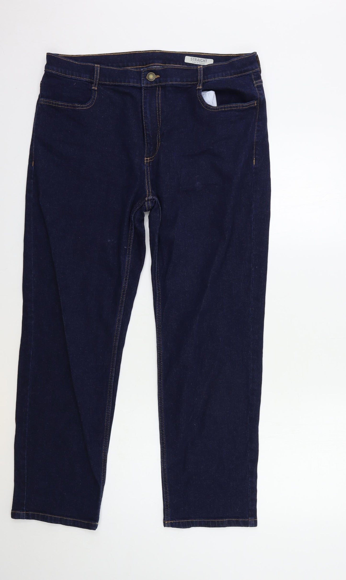 Marks and Spencer Womens Blue  Denim Skinny Jeans Size 16 L28 in