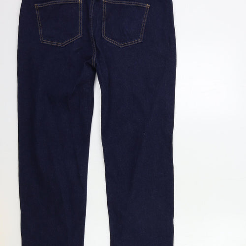 Marks and Spencer Womens Blue  Denim Skinny Jeans Size 16 L28 in