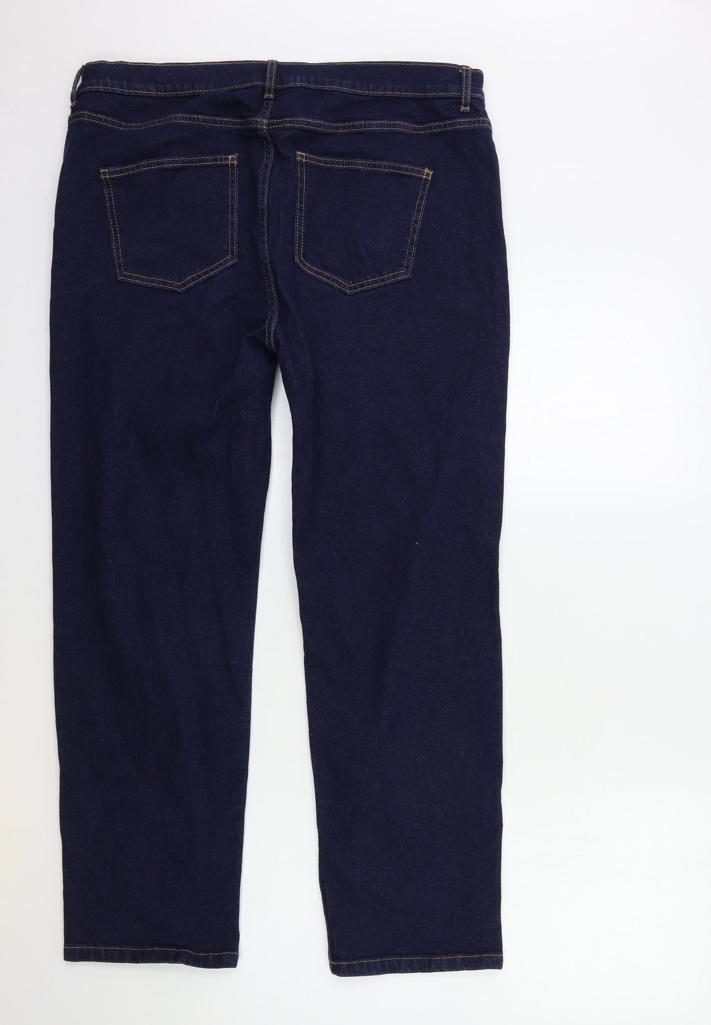 Marks and Spencer Womens Blue  Denim Skinny Jeans Size 16 L28 in