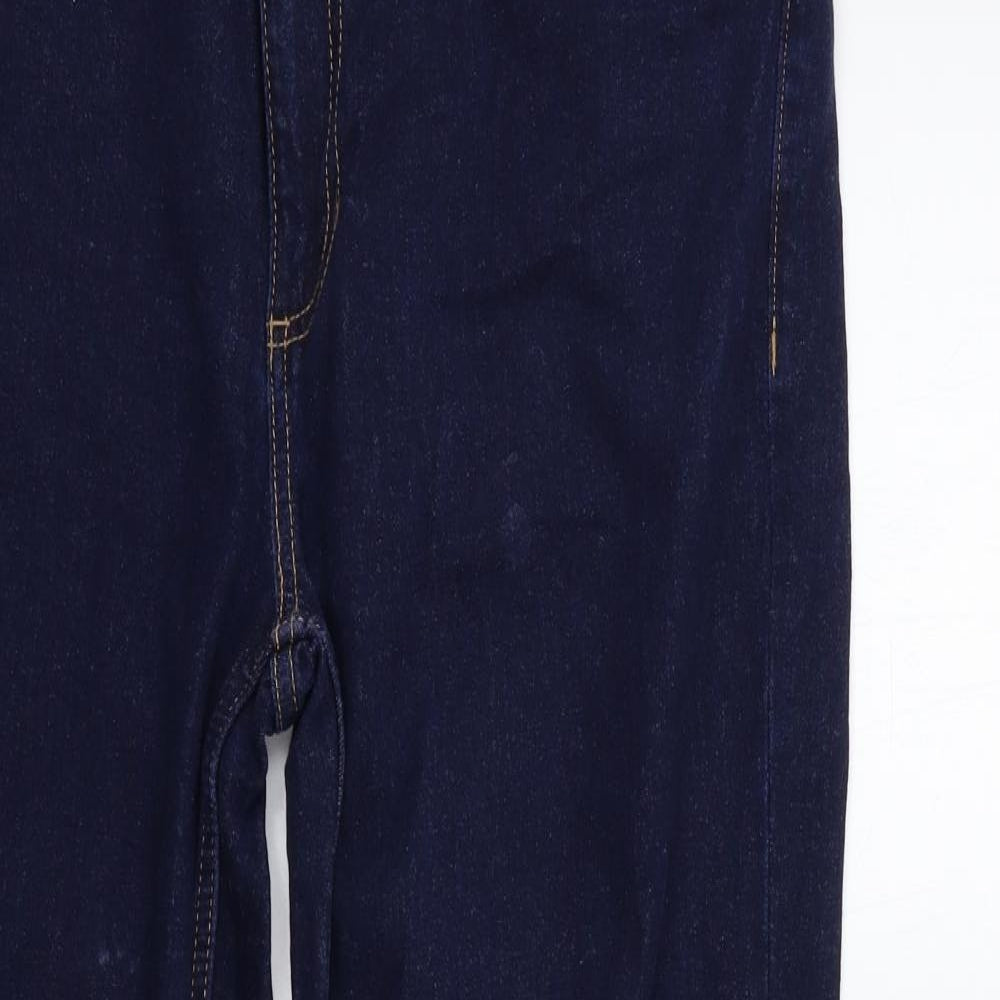 Marks and Spencer Womens Blue  Denim Skinny Jeans Size 16 L28 in