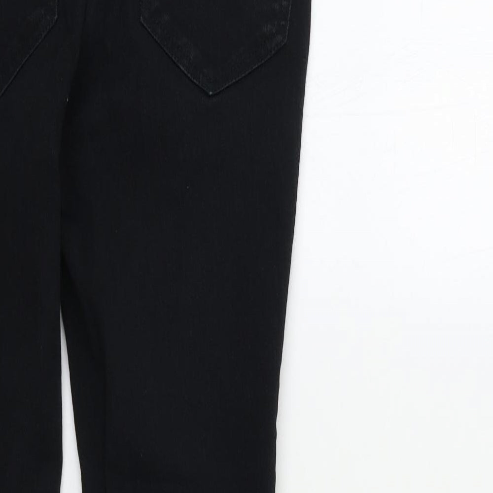 NEXT Womens Black  Denim Skinny Jeans Size 8 L26 in - maternity