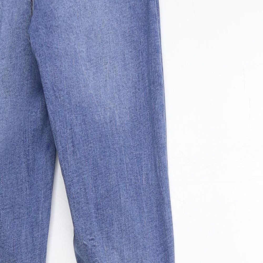 Denim & Co. Womens Blue  Denim Skinny Jeans Size 8 L30 in