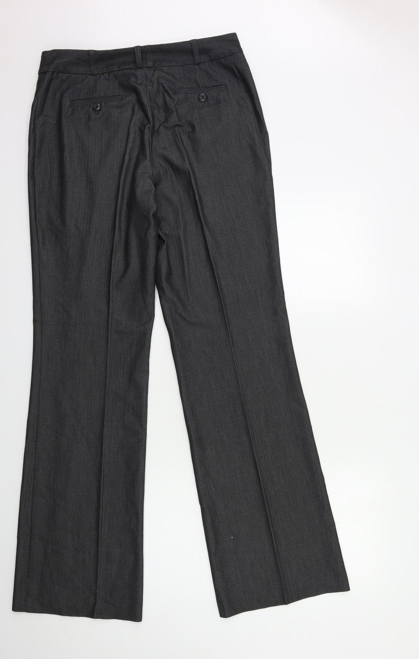 South Womens Grey   Trousers  Size 12 L34 in