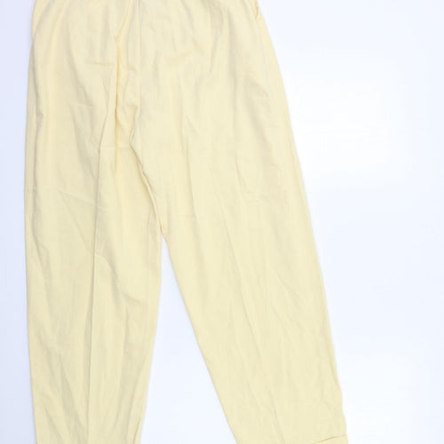 CHARLTON HALTON Womens Yellow   Trousers  Size 16 L26 in