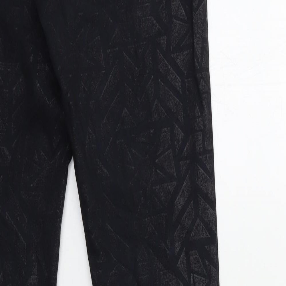 H&M Womens Black  Denim Skinny Jeans Size 8 L31 in