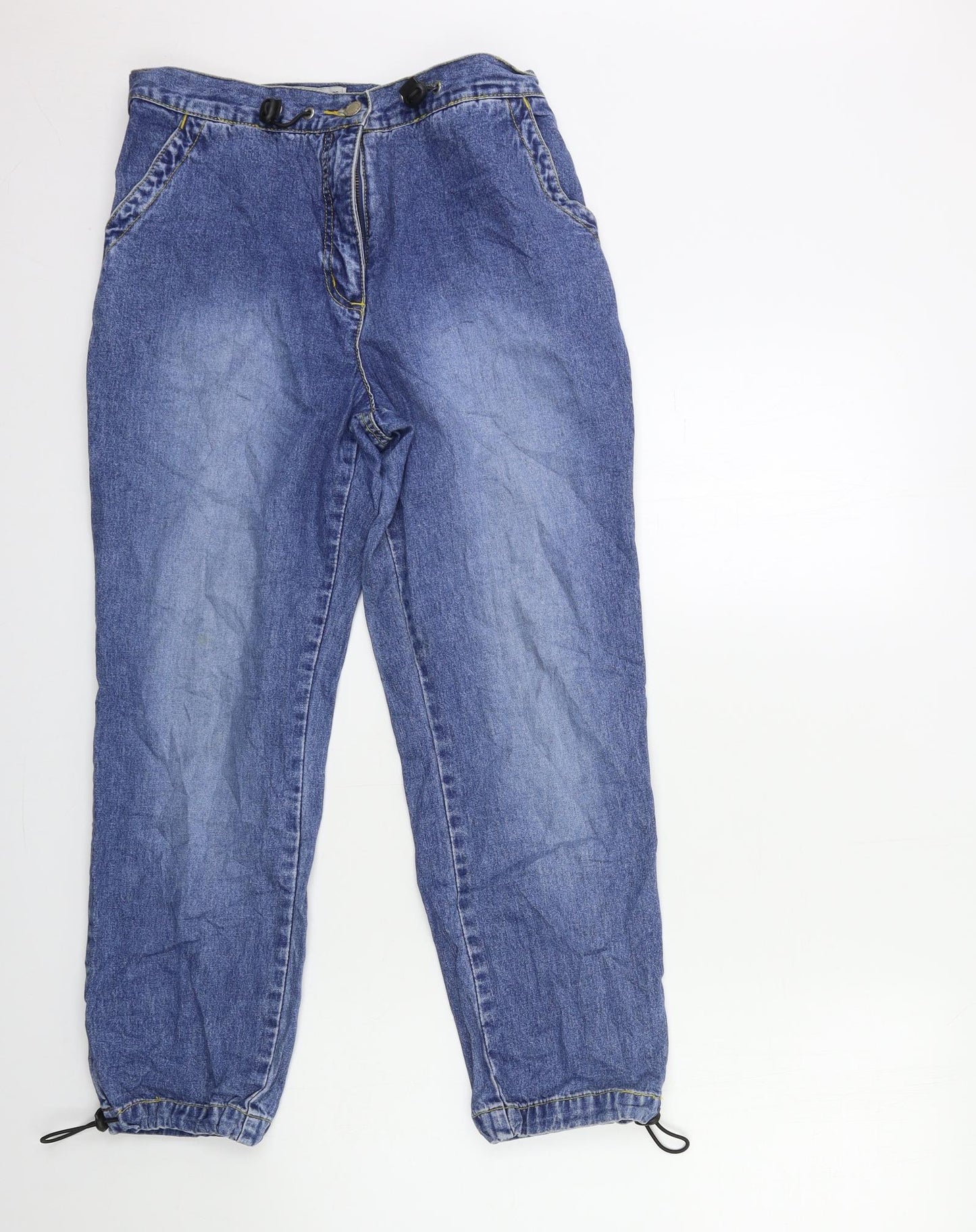 John Boner Womens Blue  Denim Mom Jeans Size 28 in L25 in