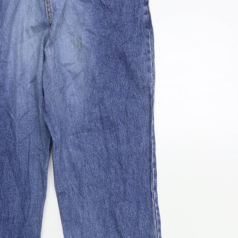 John Boner Womens Blue  Denim Mom Jeans Size 28 in L25 in
