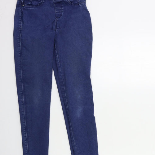 George Womens Blue  Denim Jegging Jeans Size 8 L29 in