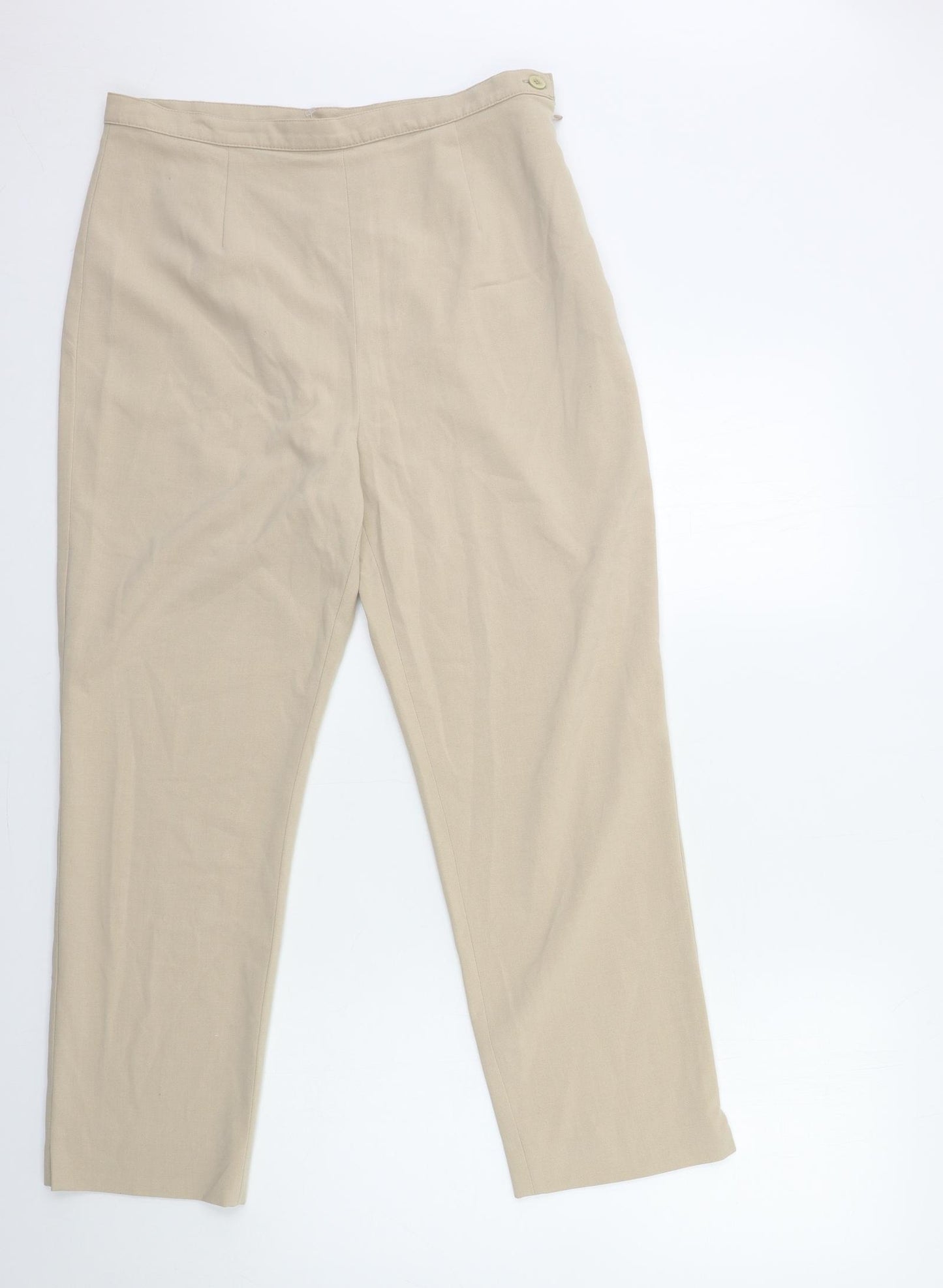 Berkertex Womens Beige   Trousers  Size 14 L27 in