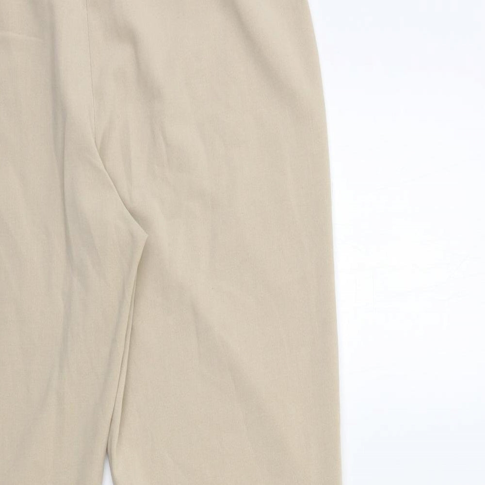Berkertex Womens Beige   Trousers  Size 14 L27 in