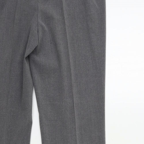 M&Co Womens Grey   Trousers  Size 12 L30 in