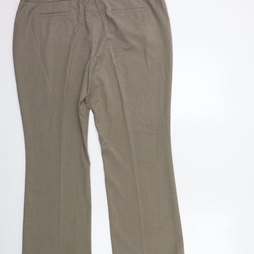 Marks and Spencer Womens Grey   Trousers  Size 18 L28 in