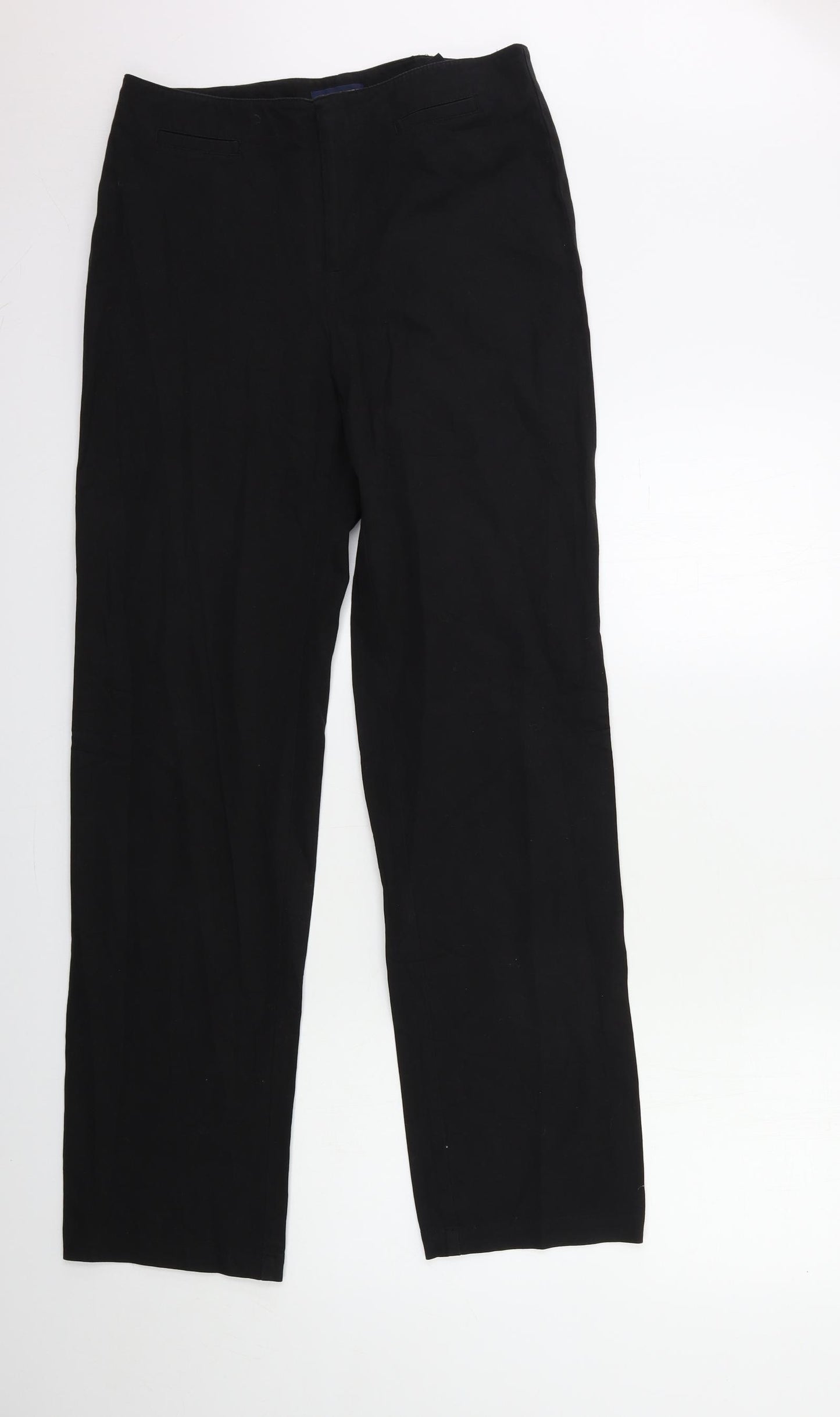 DOCKERS Womens Black   Trousers  Size 8 L33 in