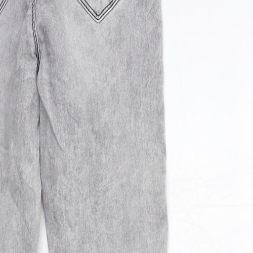 Preworn Womens Grey  Denim Skinny Jeans Size 26 in L29 in