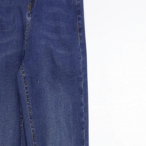 Topshop Womens Blue  Denim Skinny Jeans Size 25 in L34 in