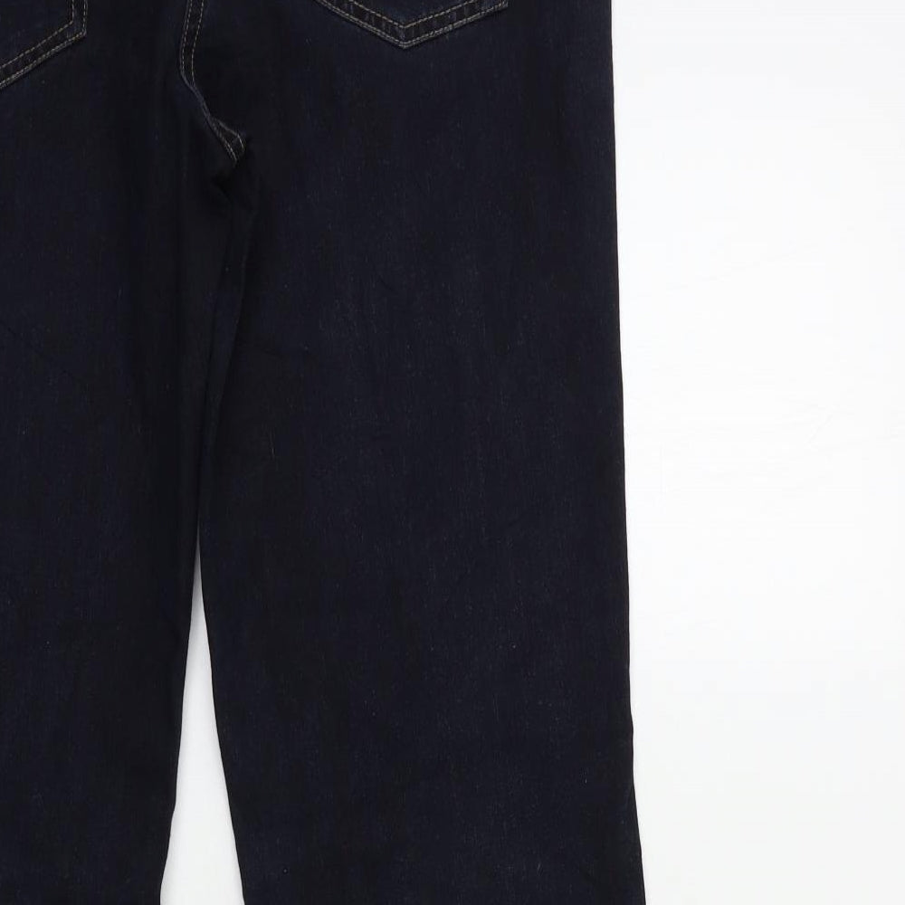 Debenhams Womens Blue  Denim Flared Jeans Size 16 L30 in