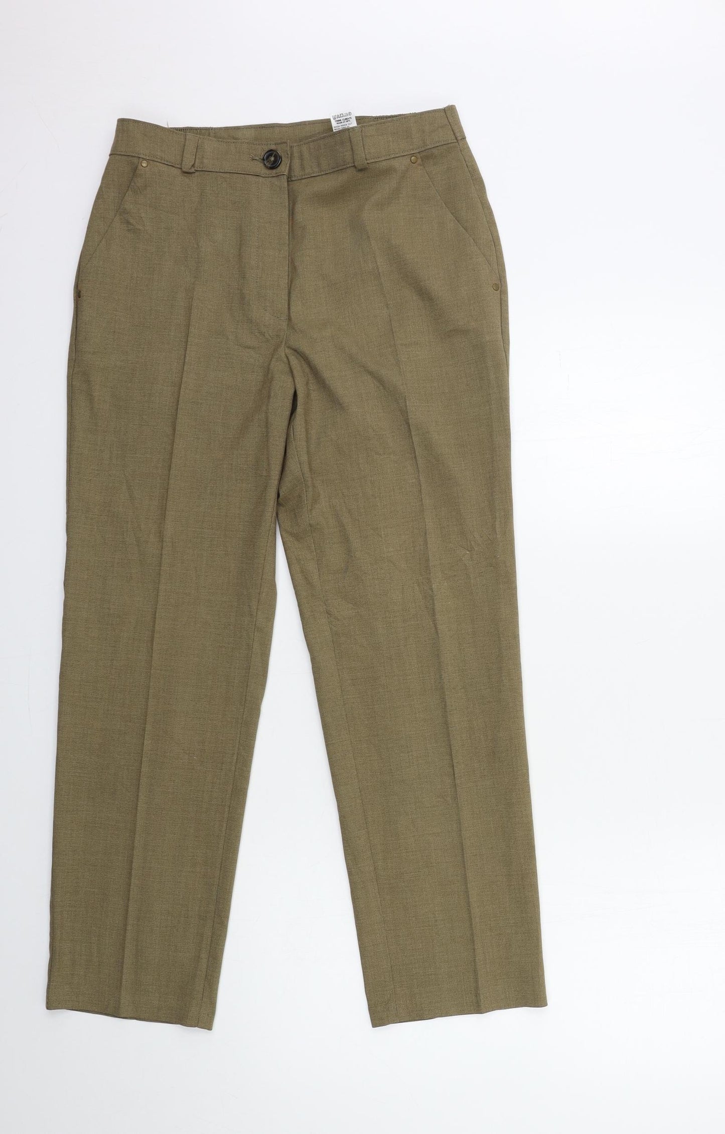 Marks and Spencer Womens Brown   Trousers  Size 10 L27 in