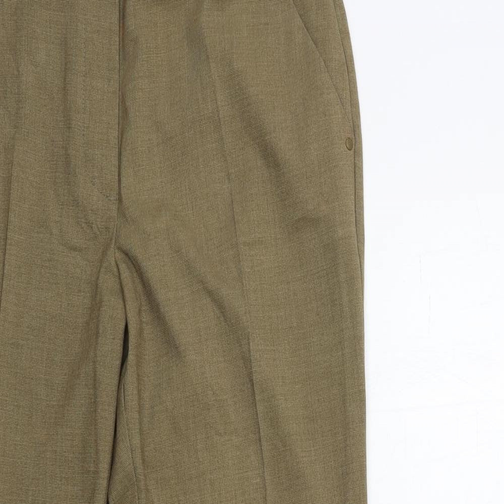 Marks and Spencer Womens Brown   Trousers  Size 10 L27 in