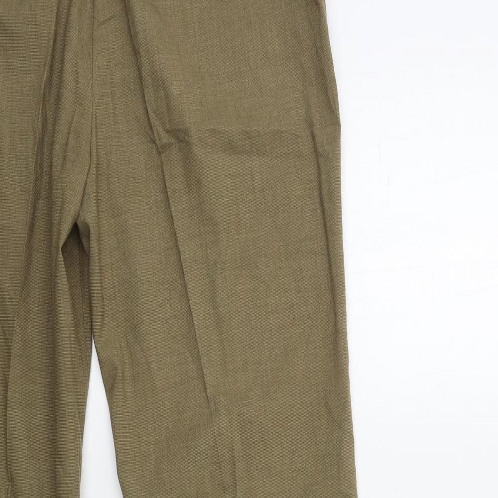 Marks and Spencer Womens Brown   Trousers  Size 10 L27 in