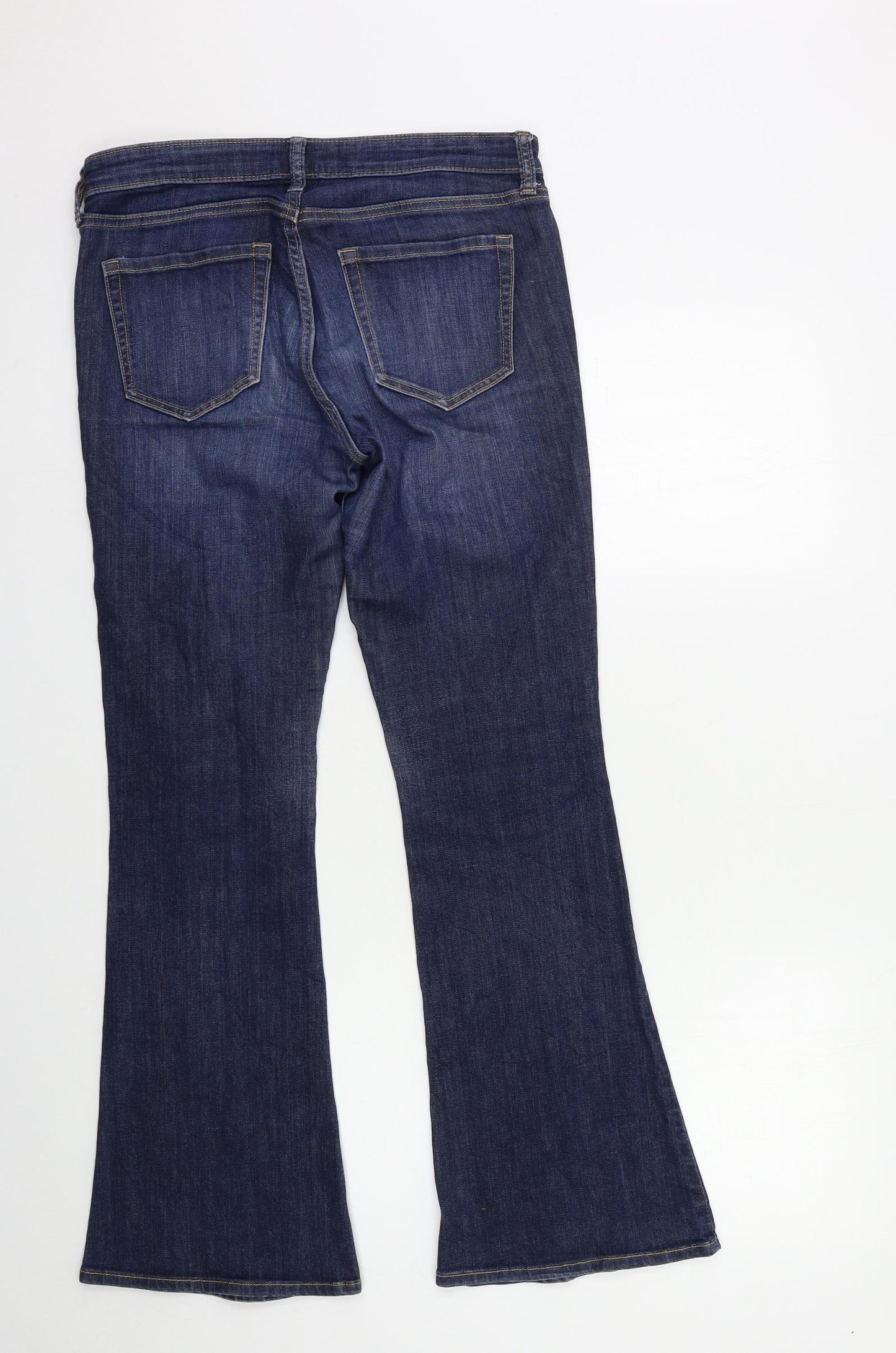 Gap Womens Blue  Denim Flared Jeans Size 10 L29 in